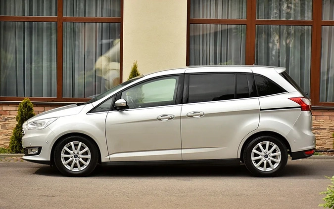 Ford Grand C-MAX cena 39700 przebieg: 134143, rok produkcji 2016 z Borek Wielkopolski małe 781